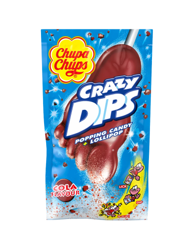 Chupa Chups Crazy Dips Cola 24 x 14g