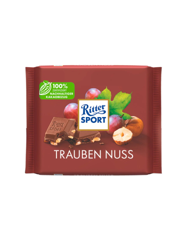 Ritter Sport Trauben Nuss 12 x 100g