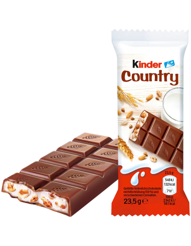 Kinder Country Einzelriegel 20 x 23,5g