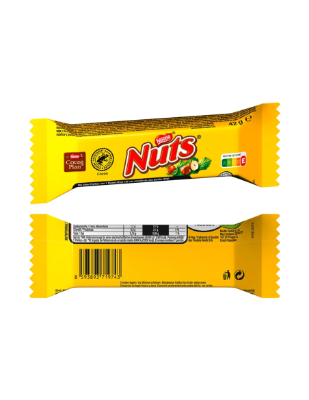 Nuts Einzelriegel 24 x 42g