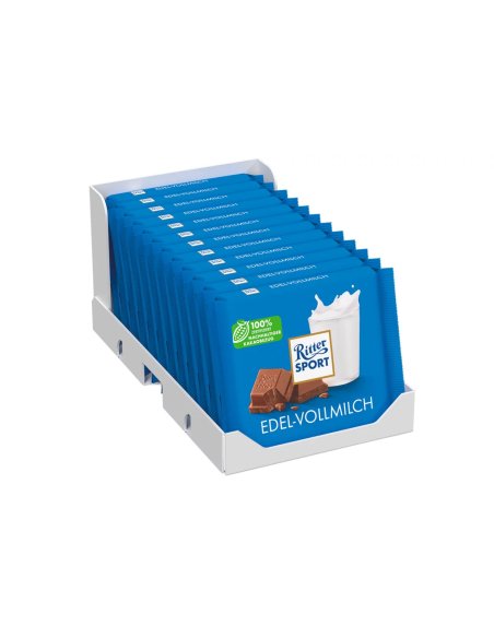 Ritter Sport Edel Vollmilch 35% 12 x 100g