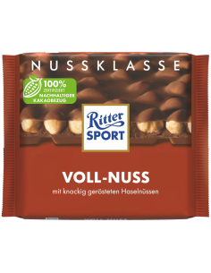 Ritter Sport Nussklasse Voll-Nuss 10 x 100g