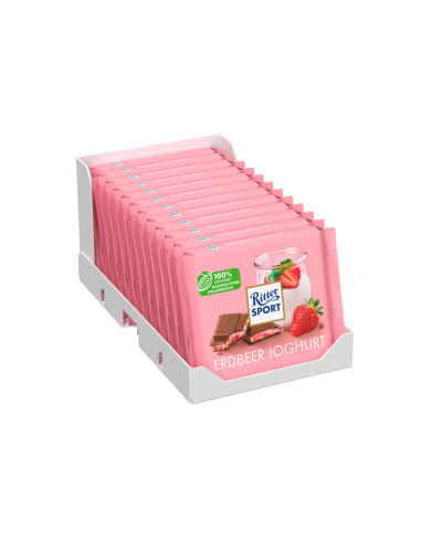Ritter Sport Erdbeer-Joghurt 12 x 100g