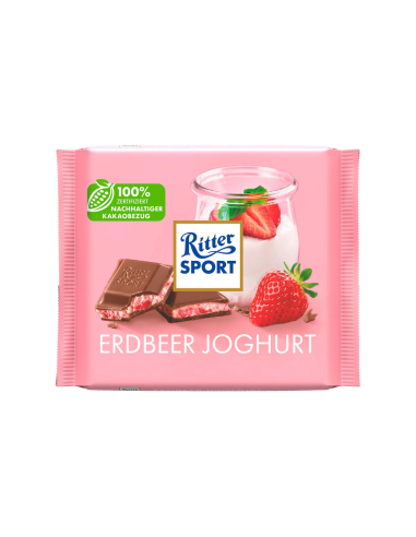 Ritter Sport Erdbeer-Joghurt 12 x 100g