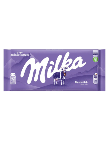 Milka Alpenmilch 24 x 100g