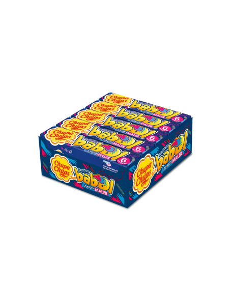 Chupa Chups Big Babol Zungen-Maler 20 x 27,6g