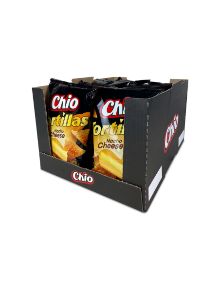 Chio Tortillas Nacho Cheese 12 x 110g