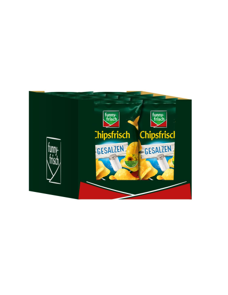 Funny-Frisch Chipsfrisch gesalzen 10 x 150g