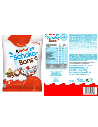 Kinder Schoko Bons 16 x 125g