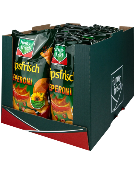 Funny-Frisch Chipsfrisch Peperoni 10 x 150g