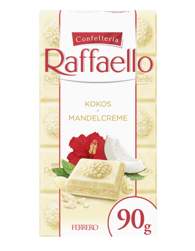 Raffaello Tafel Kokos & Mandelcreme 8 x 90g