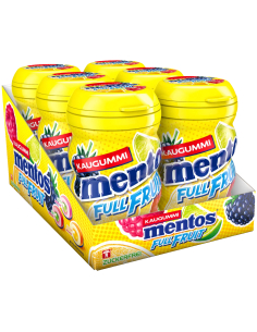 Mentos Gum Full Fruit 6 x 70g 2