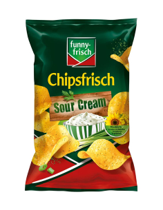 Funny-Frisch Chipsfrisch Sour Cream 10 x 150g