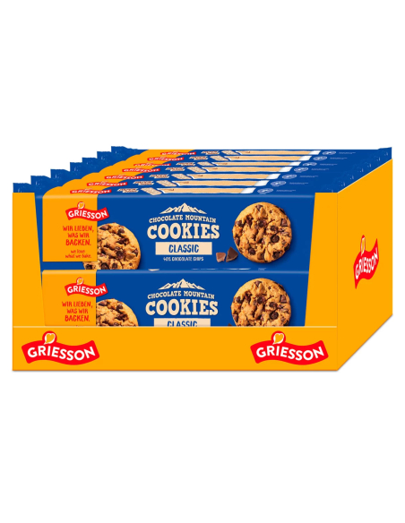 Griesson Chocolate Mountain Cookies Classic 14 x 150g
