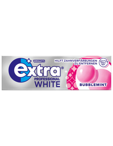 Wrigley´s Extra Professional White Bubble Mint 30 x 10er