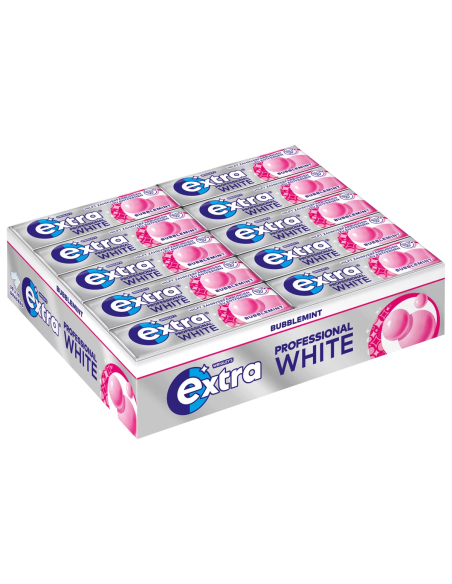 Wrigley´s Extra Professional White Bubble Mint 30 x 10er