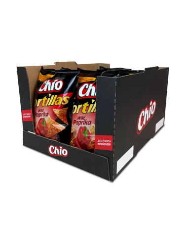 Chio Tortillas Wild Paprika 12 x 110g