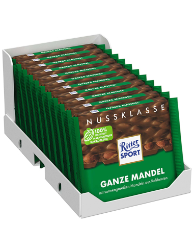 Ritter Sport Nussklasse Ganze Mandel 11 x 100g