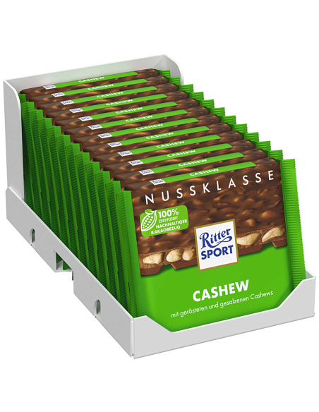 Ritter Sport Nussklasse Cashew 12 x 100g
