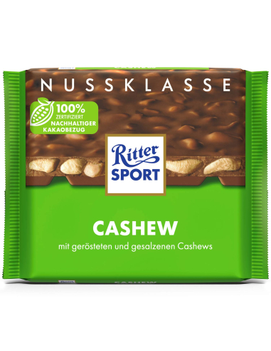 Ritter Sport Nussklasse Cashew 12 x 100g