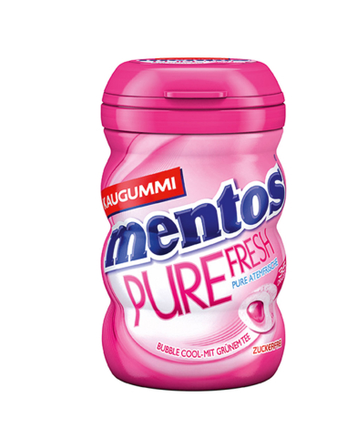 Mentos Gum Pure Fresh Bubble Gum 6 x 70g