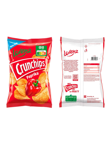 Lorenz Crunchips Paprika 10 x 150g