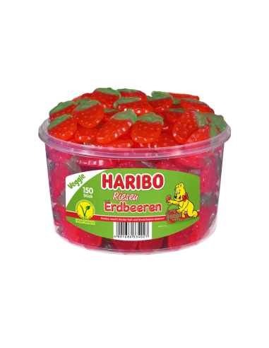 Haribo Riesen Erdbeeren Vegan 150er