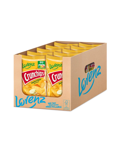 Lorenz Crunchips Cheese & Onion 10 x 150g