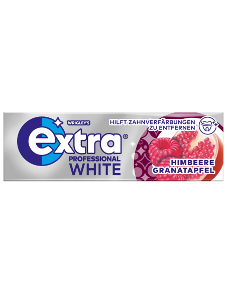 Wrigley´s Extra Professional White Himbeere Granatapfel 30 x 10er