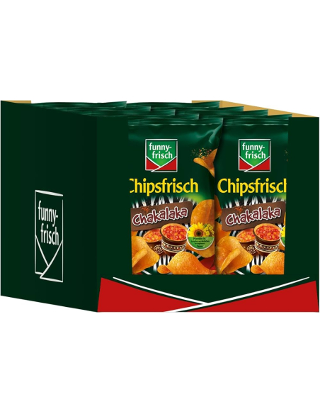 Funny-Frisch Chipsfrisch Chakalaka 10 x 150g