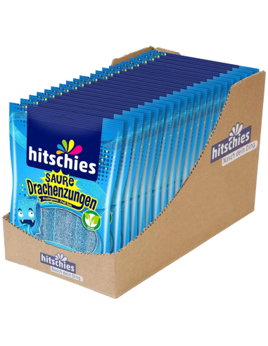 Hitschies Saure Drachenzungen blau 20 x 125g