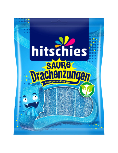 Hitschies Saure Drachenzungen blau 20 x 125g