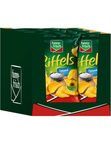 Funny-Frisch Riffels Naturell 10 x 150g
