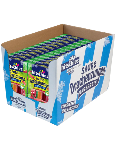Hitschies Wassereis Saure Drachenzungen Bunt 24...