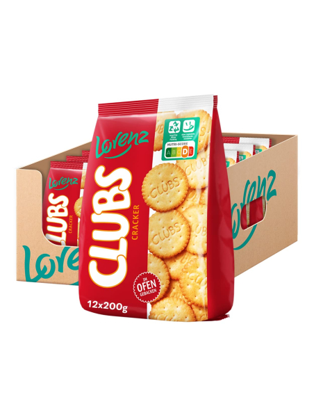 Lorenz Clubs Party Cracker 12 x 200g