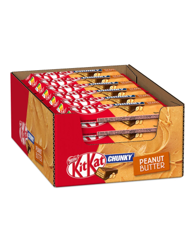 KitKat Chunky Peanut Butter 24 x 42g