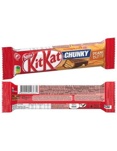 KitKat Chunky Peanut Butter 24 x 42g