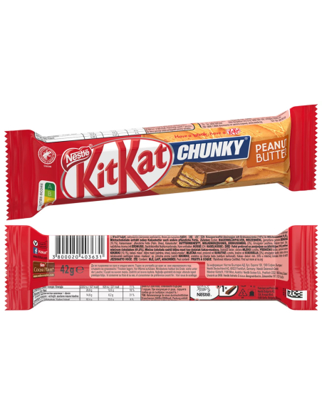 KitKat Chunky Peanut Butter 24 x 42g
