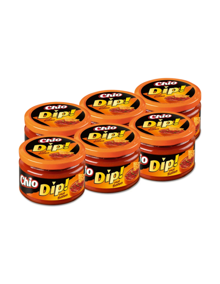 Chio Dip! Hot Salsa 6 x 200ml