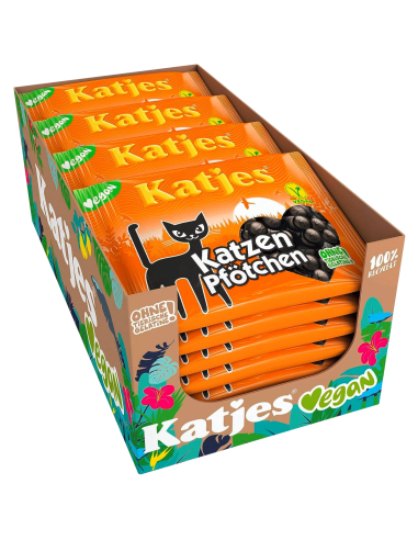 Katjes Katzen Pfötchen 22 x 175g