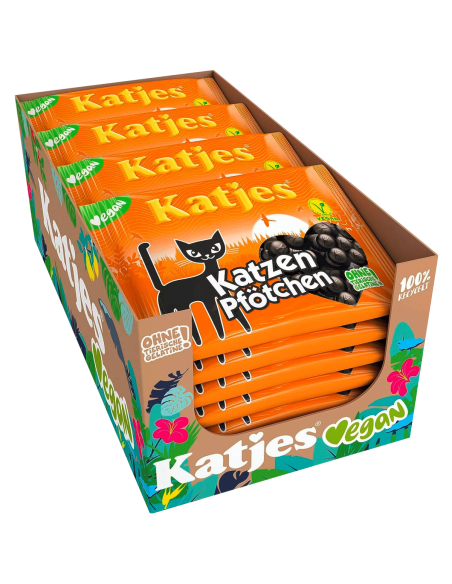 Katjes Katzen Pfötchen 22 x 175g