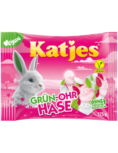 Katjes Grün-Ohr Hase 16 x 175g