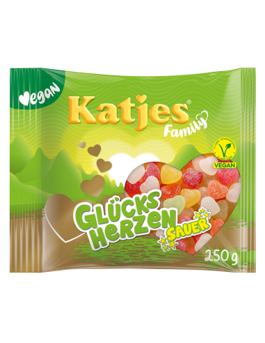 Katjes Family Glücksherzen Sauer 22 x 250g