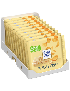 Ritter Sport Weisse + Crisp 10 x 100g 2