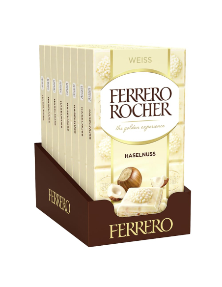 Ferrero Rocher Haselnuss weiss 8 x 90g