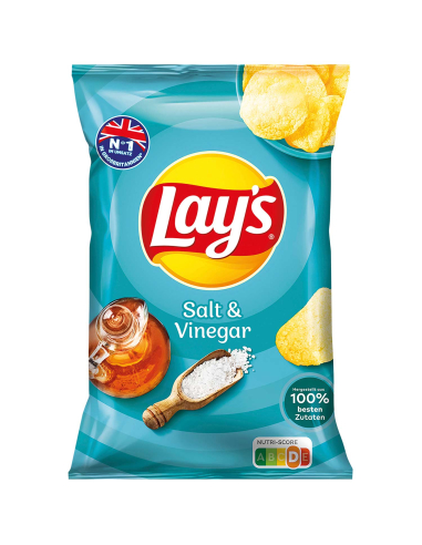 Lays Salt & Vinegar 9 x 150g