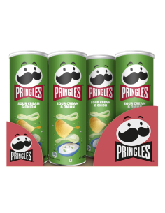 Pringles Sour Cream & Onion 19 x 185g 2