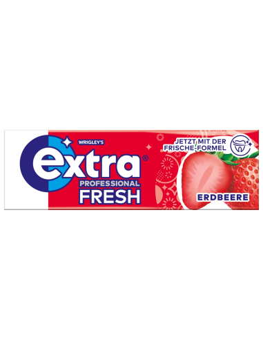 Wrigley´s Extra Professional Fresh Erdbeere 30 x 10er