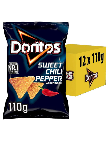 Doritos Sweet Chili Pepper 12 x 110g