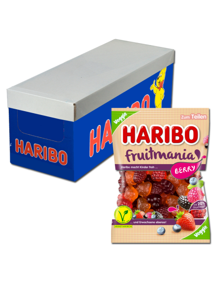 Haribo Fruitmania Berry Vegan 20 x 175g